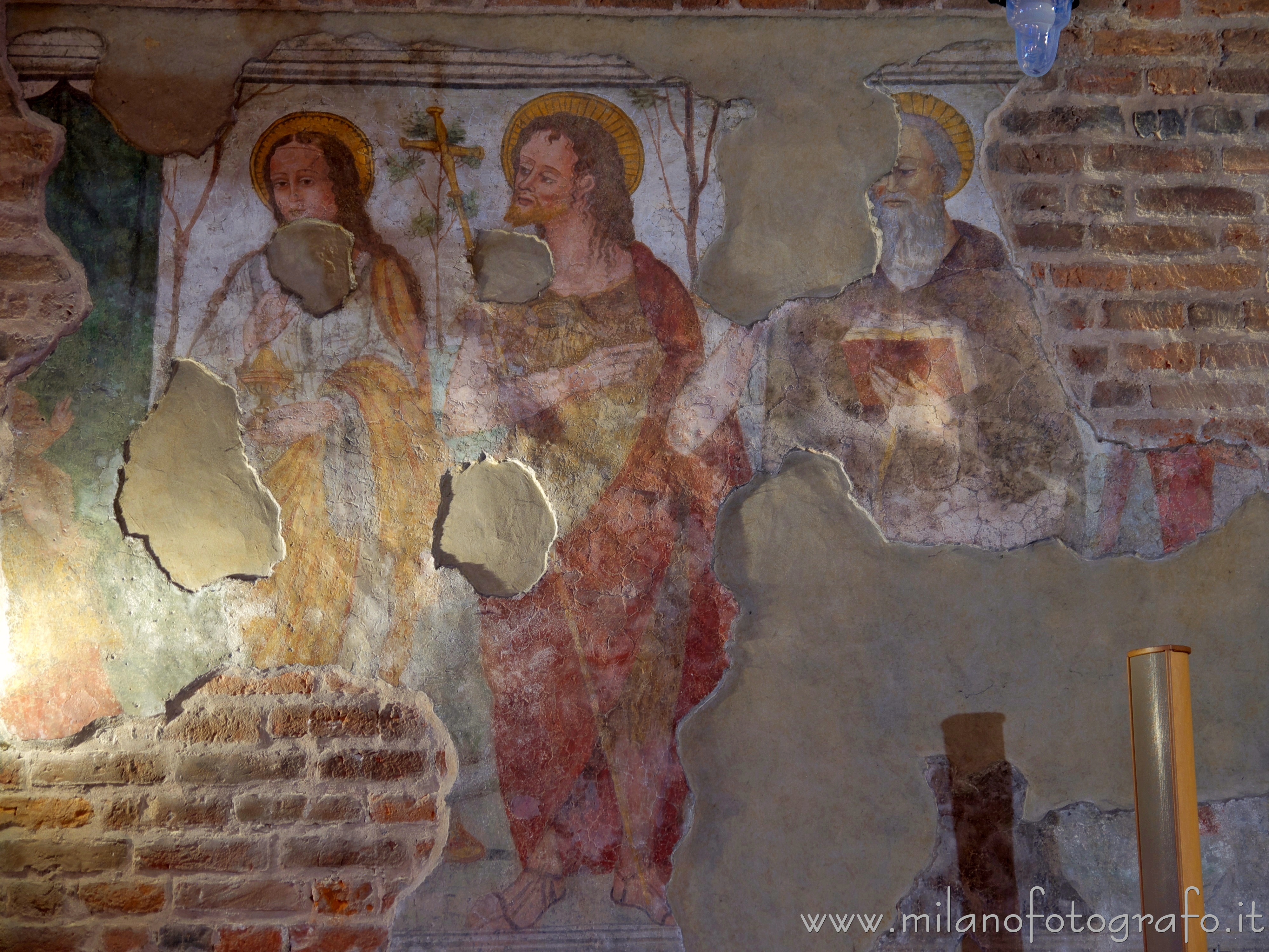 Milano - Santi Giovanni Battista, Maria Maddalena e Antonio Abate nella Chiesa di San Cristoforo sul Naviglio - Foto a piena risoluzione